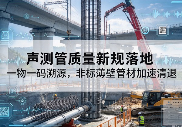 山阳声测管质量新规落地，一物一码溯源，非标薄壁管材加速清退
