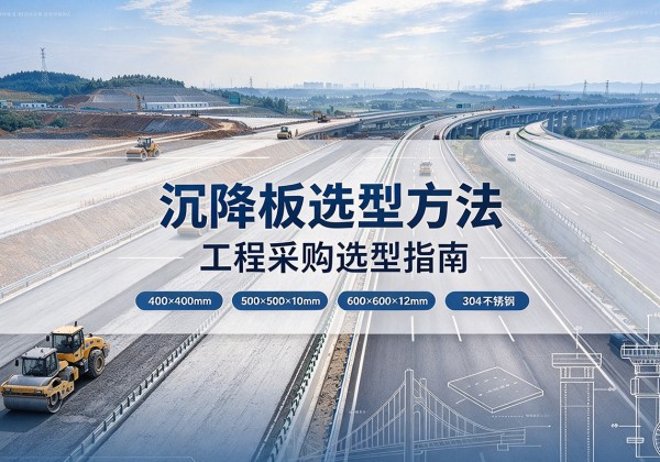 山阳沉降板选择方法